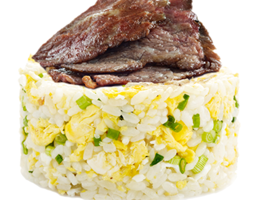 Egg Fried Rice with Braised Beef