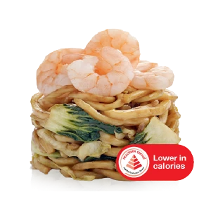 Fresh Udon HE with Seasoned Prawns