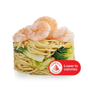Fresh Ramen HE with Seasoned Prawns