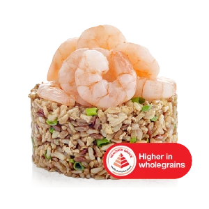 Shanghai Fried Rice HE with Seasoned Prawns