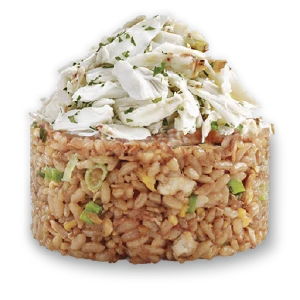 Shanghai Fried Rice with Wild-Caught Crab Meat