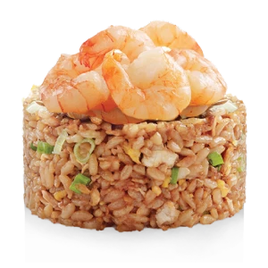 Shanghai Fried Rice with Seasoned Prawns